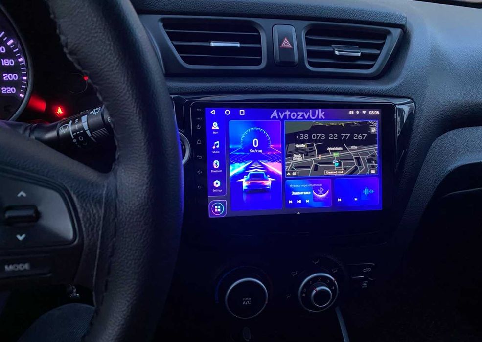 Магнитола CEED Kia Rio Stonic K2 CEE"D Рио Стоник CarPlay Android 16