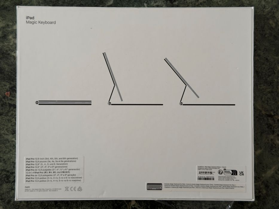 Apple Magic Keyboard для iPad Pro 12.9" (3-6 Gen) (A2480) | Open Box