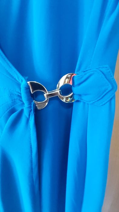 Sukienka niebieska projektanta Joseph Ribkoff  w r.44