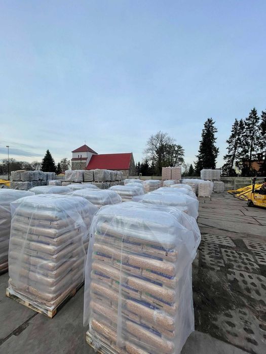 pellet drzewny A1 6mm certyfikat ECO premium paleta (975kg) worek 15kg