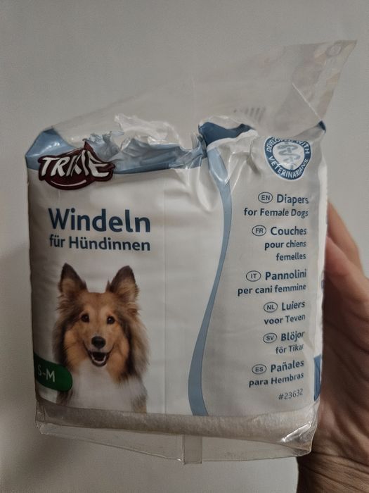 Fraldas trixie cães