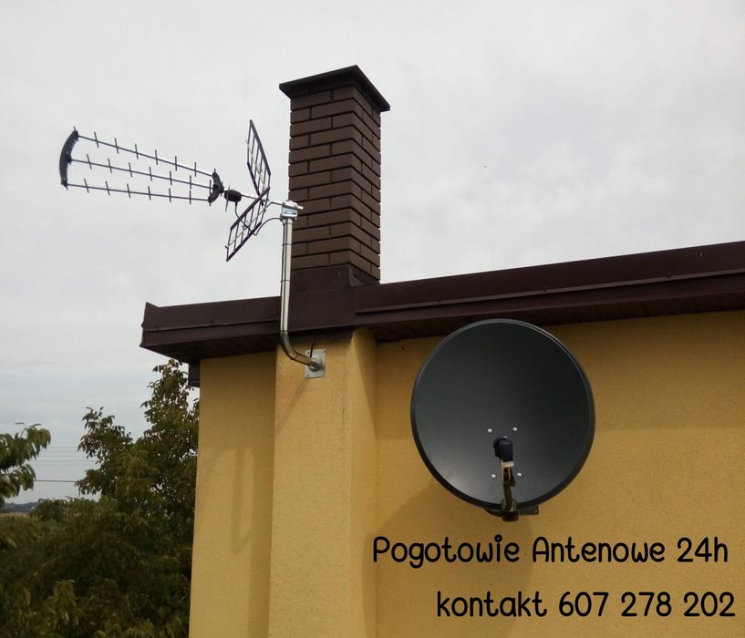 Montaż Anten Ustawienie  SAT  DVB-T  INTERNET
