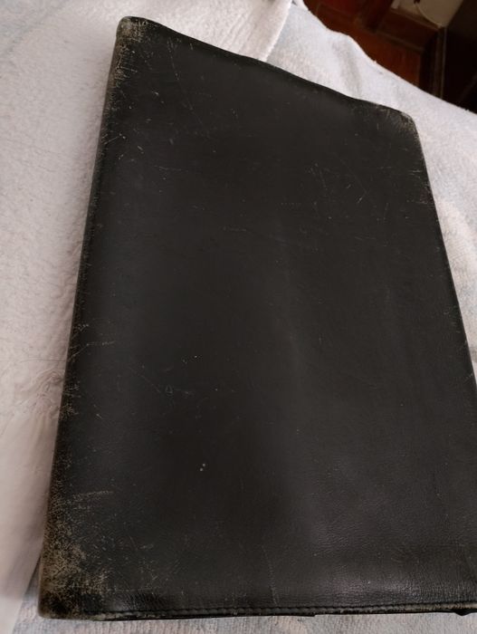 Pasta Académica em pele