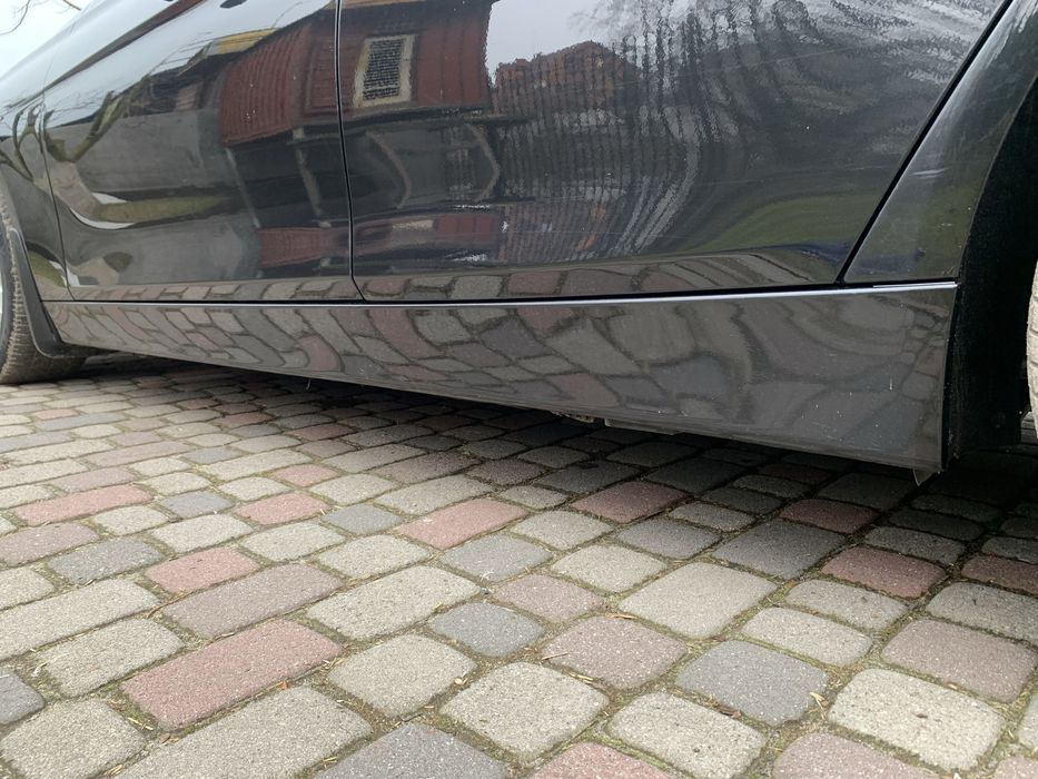 Пороги накладки BMW 3 F30 задний БМВ Ф30