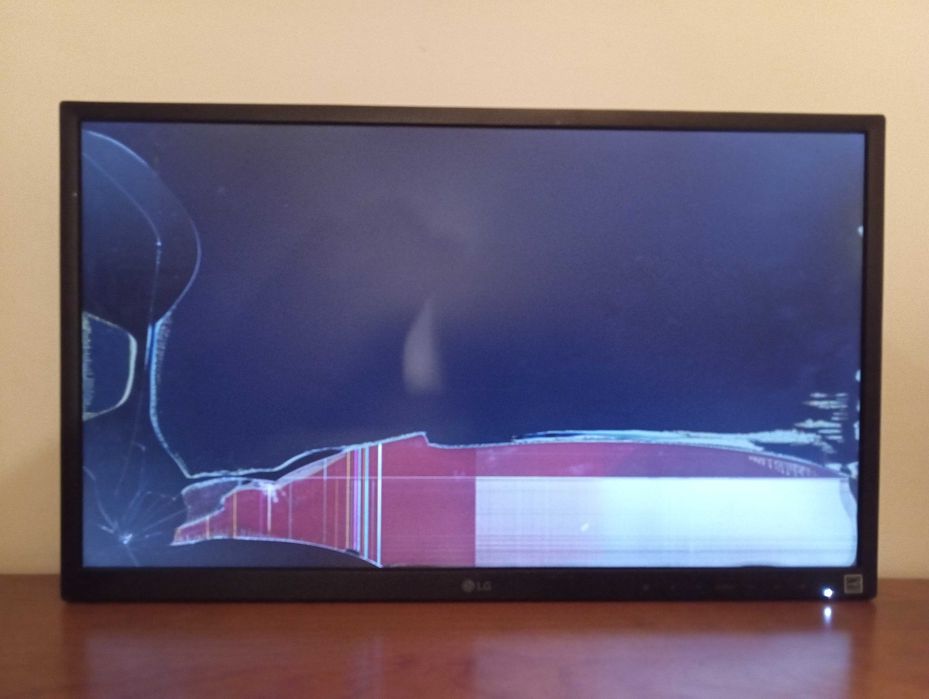 Monitor LG LED IPS 24 polegadas - 24 BK550Y-B BL MU GA ( danificado )