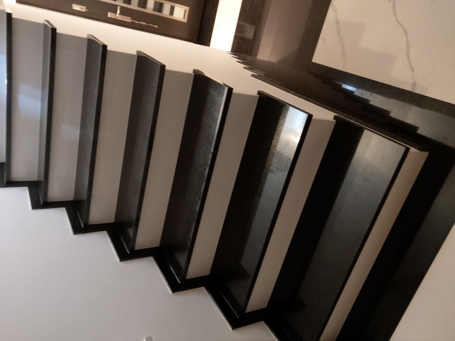 Stopnie Schody Blaty Parapety Granitowe Granit Oriental Black Florim