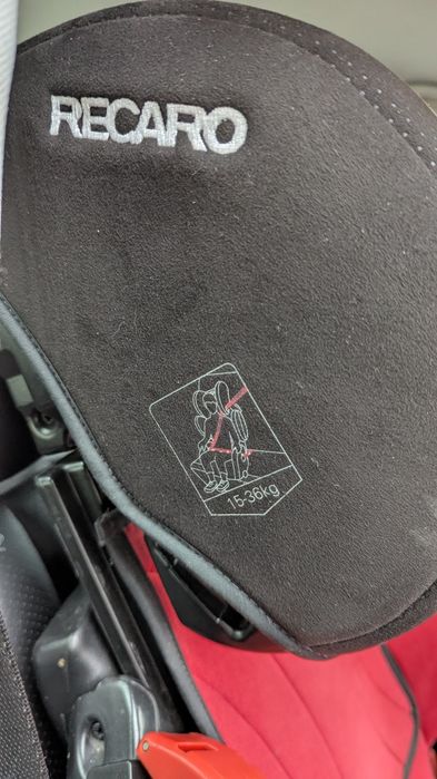 Fotelik samochodowy Recaro Young Sport Hero 9-36 kg
