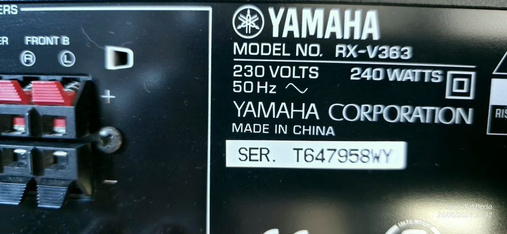 Amplificador av Yamaha