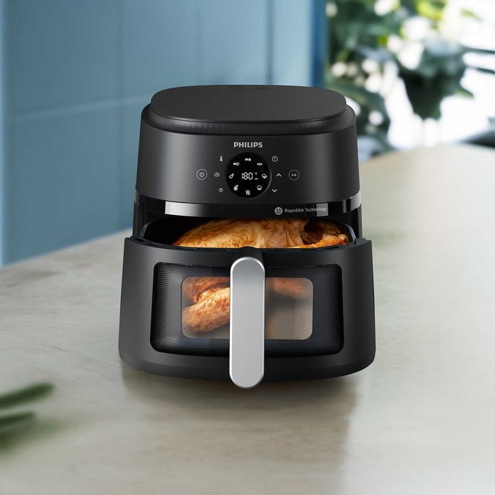 Nowa Oryginalna Frytkownica Beztłuszczowa Philips + Aplikacja Home ID