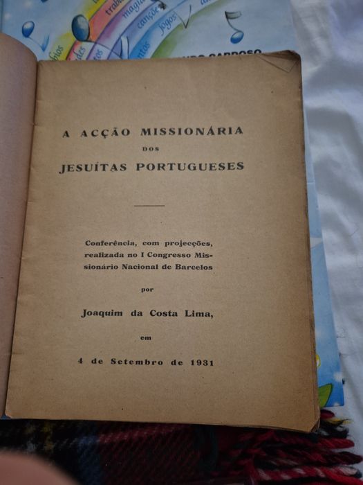 Livro antigo (1931) – A Acção Missionária dos Jesuítas Portugueses