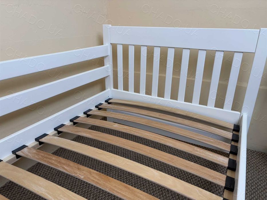 Дитяче ліжко з бортиком 80x170 біле, детская кровать, ліжечко дитяче