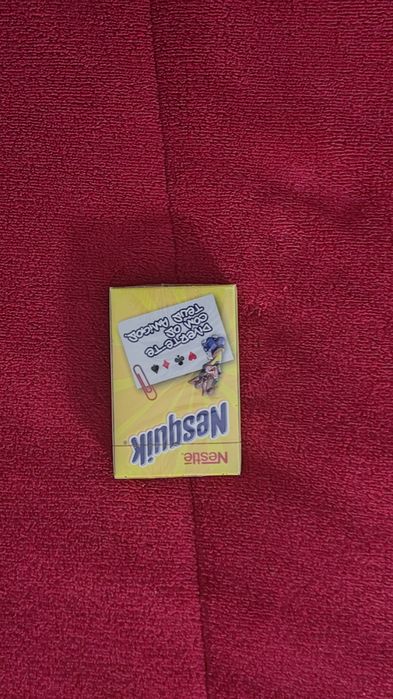 Baralho de cartas Nesquik