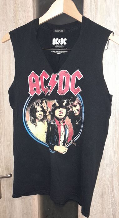 Koszula bezrękawnik AC/DC M
