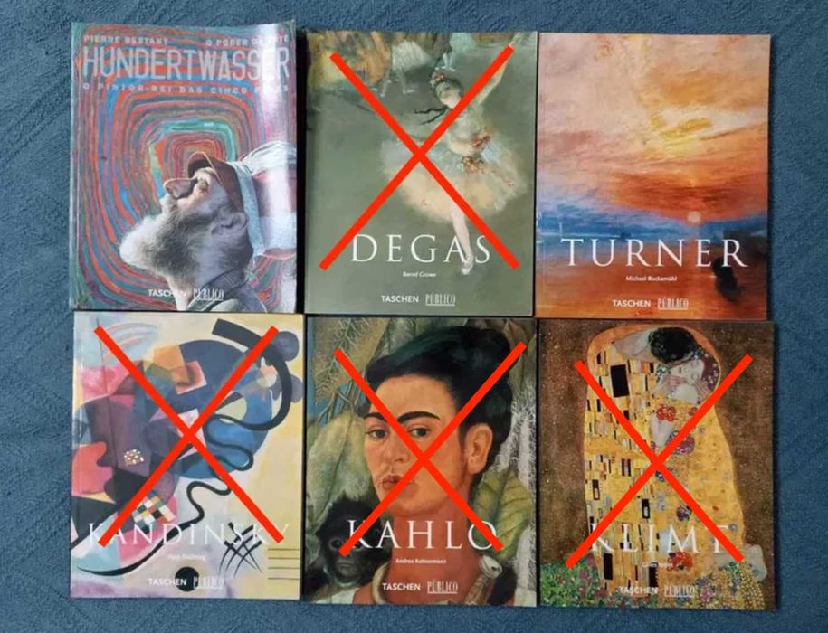 [LIVRO] 2 volumes da Coleção Grandes Pintores TASCHEN/PÚBLICO