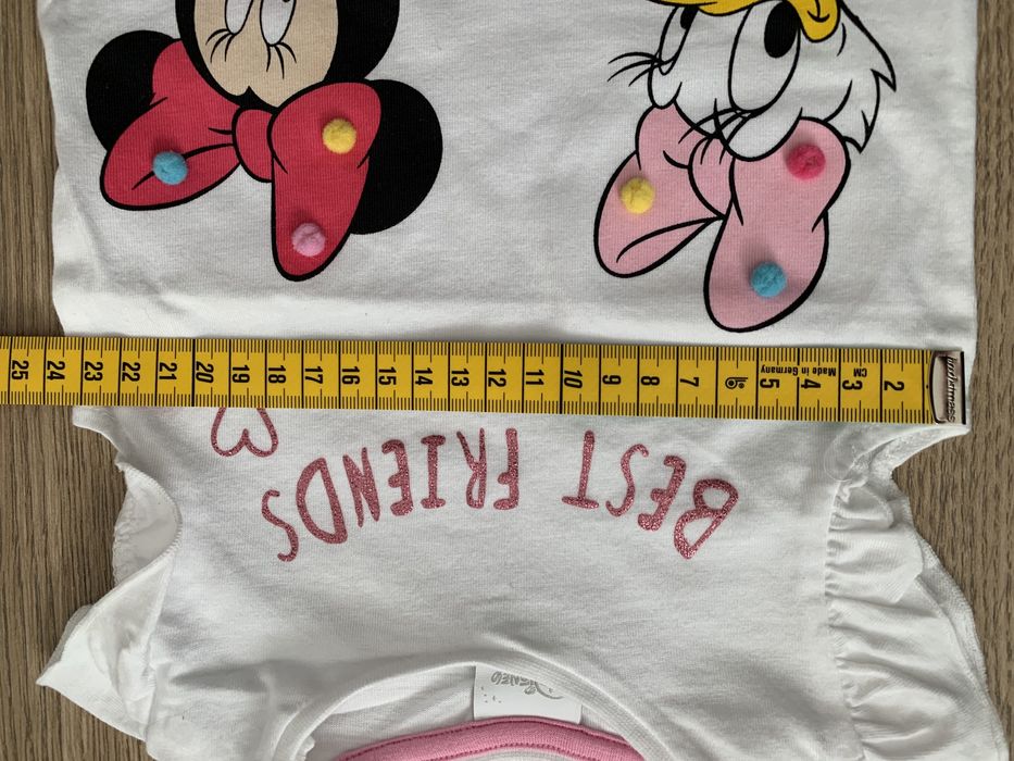 Nowy bez metki zestaw Minnie i Daisy roz 62/68