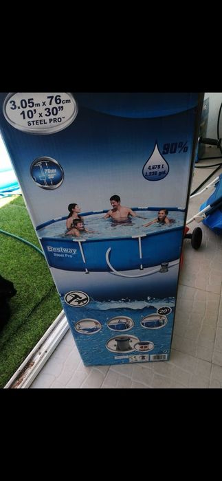 Piscina usada 1 ano
