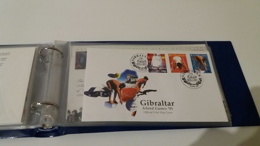 Coleção de selos Jersey