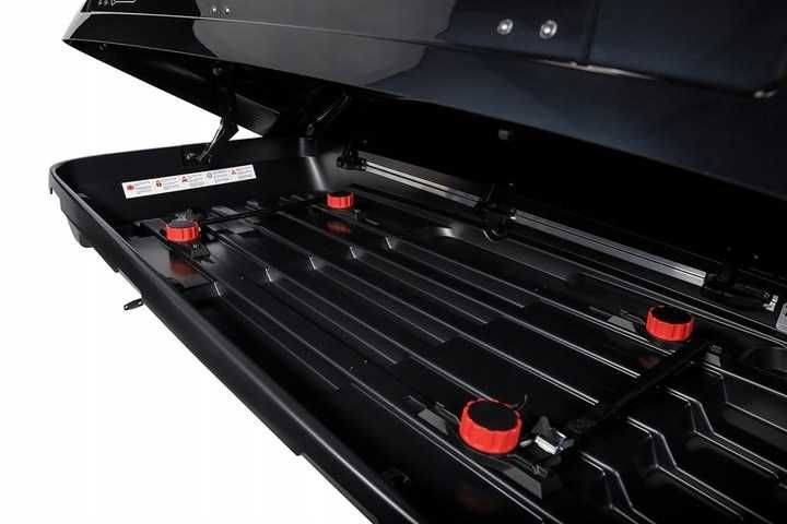 Boks BOX Bagaznik Dachowy Bagażnik MODULA EVO 470L CZARNY - STARY SĄCZ