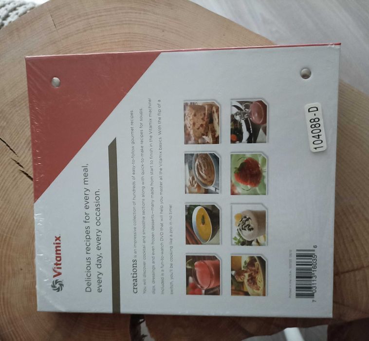 Książka zprzepisami Vitamix recipes creations NOWA