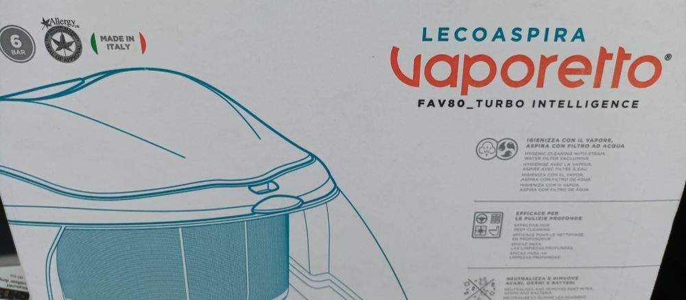 Polti Vaporetto Lecoaspira FAV80 Turbo Intelligence