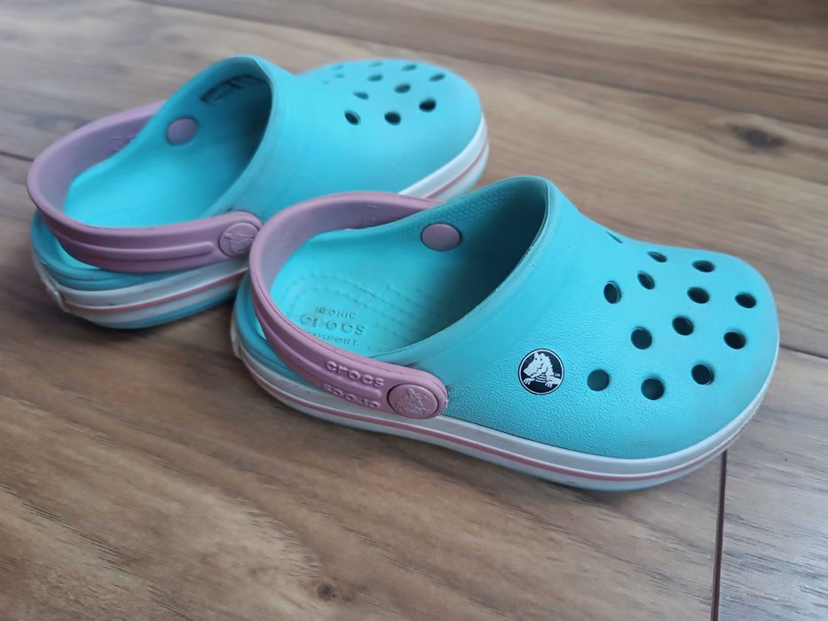 Crocsy klapki rozmiar 7, 23-24