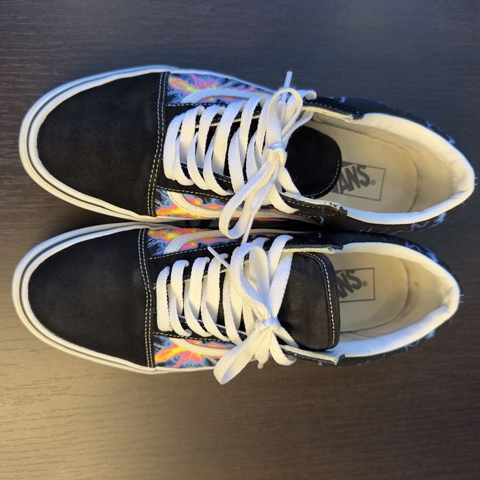 Vans Old Skool з яскравим принтом відмінний стан кросівки кеди