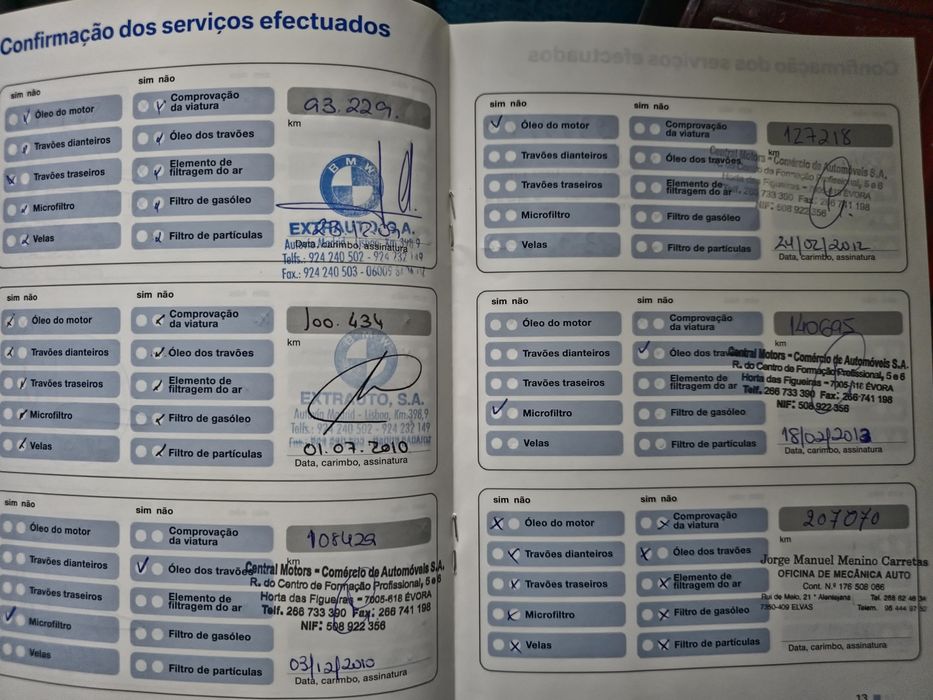 BMW 525D manual 6V,  NACIONAL