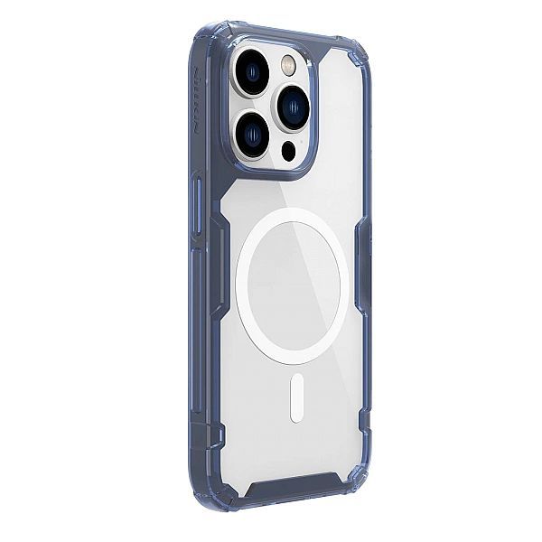 Pancerne etui z MagSafe Nillkin Nature Pro do iPhone 15 Pro Max - nieb
