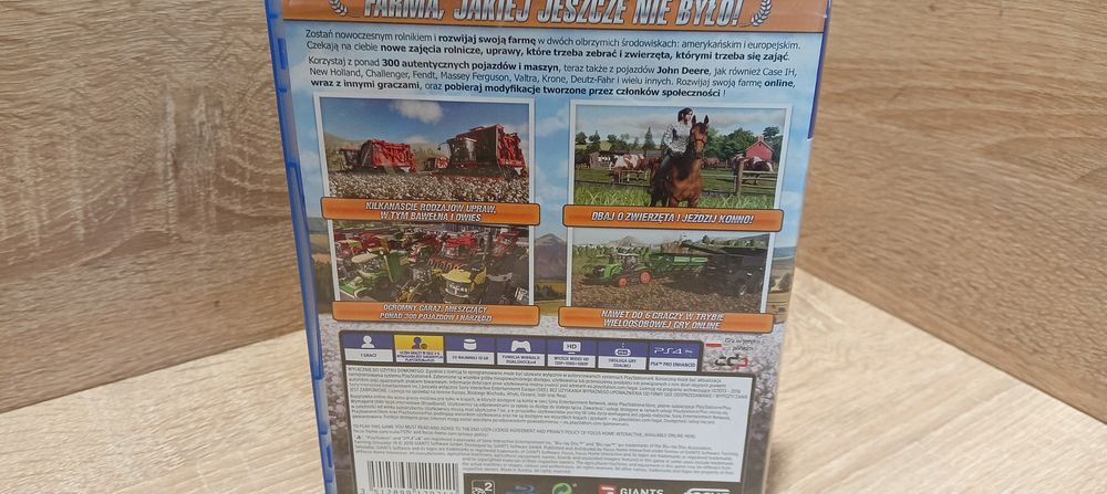 Farming simulator 19 gra ps4 symulator farmy