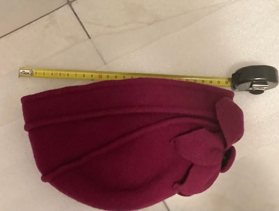 Czapka beret wełniany