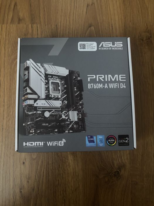 Комплект Asus PRIME B760M-A WIFI D4 та Intel Core i5-12400F