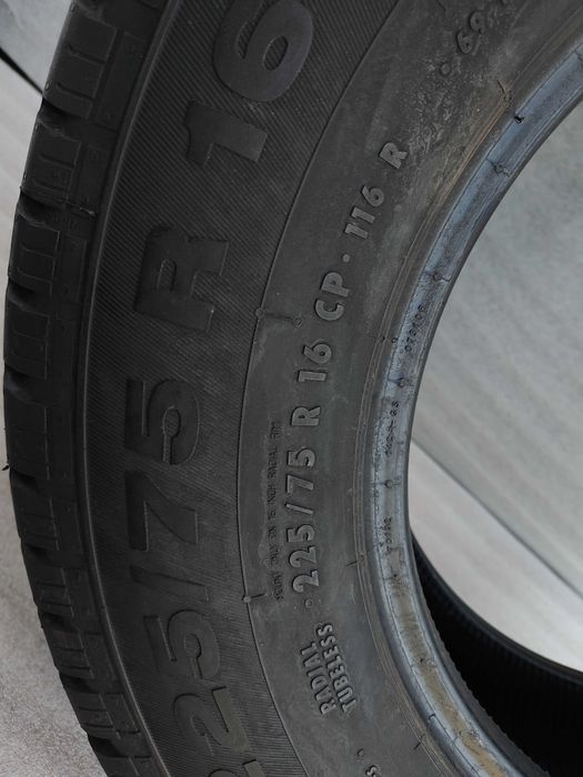 Opona Letnia 225/75/16C CP Continental Van Camper 99% Bieżnika