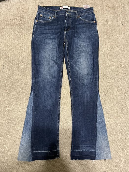 Levis flared bootcut jeans