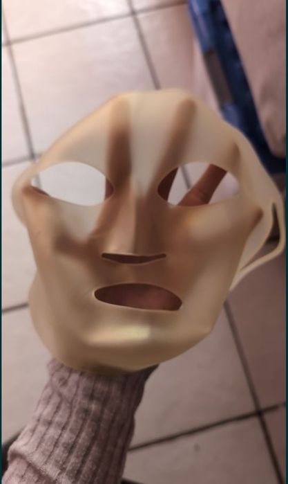 Maska silikonowa na maski w płachcie tkaninie