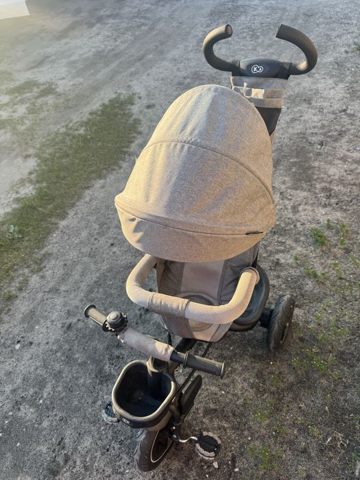 Rowerek trojkolowy Kinderkraft Spinstep | Platinium Grey
