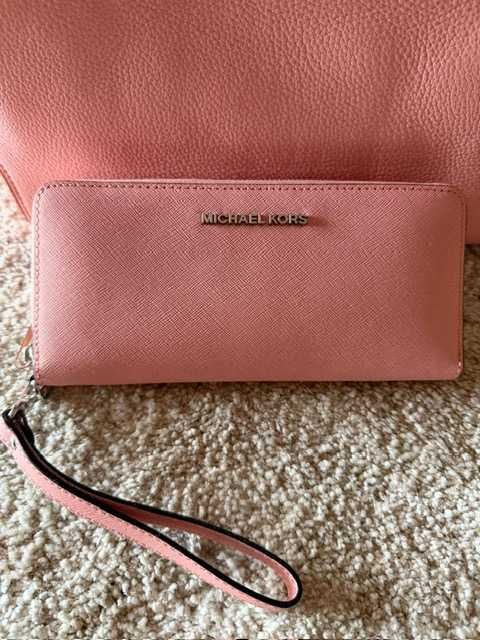 Carteira Michael Kors, cor rosa