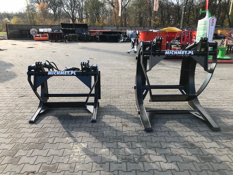 Chwytak do drzewa XXL JCB Atlas Kramer CAT Weidemann MANITOU BOBCAT PL