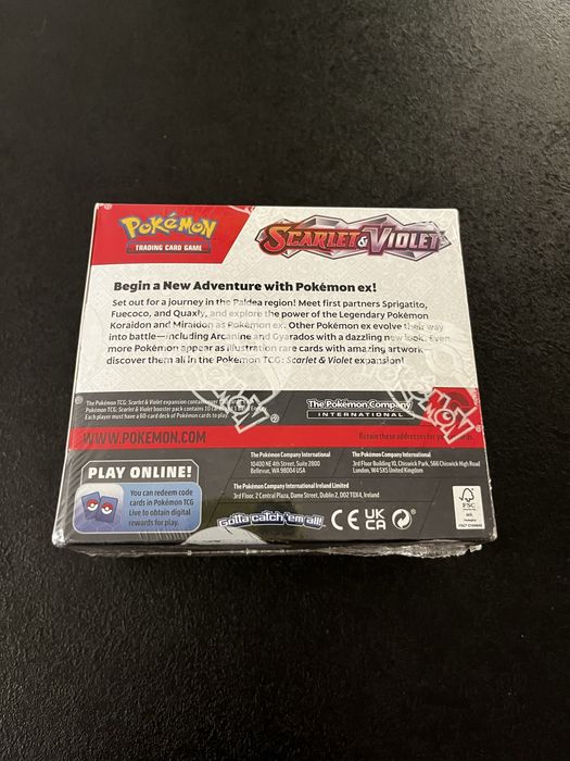 Zestaw kart Pokemon TCG Scarlet & Violet - Base Set - Booster Box