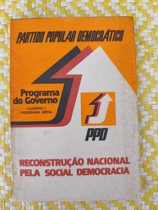 1ª Eleição da Assembleia da República - 1976 Programa do Partido Popular Democrático