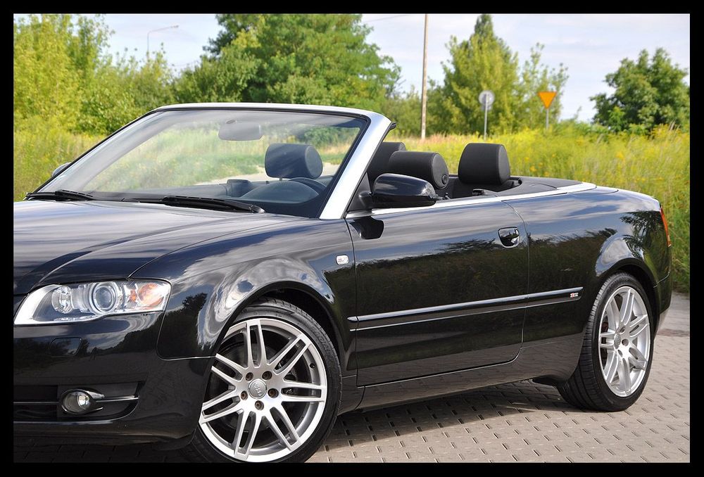 Audi A4 Cabrio S-LINE 1.8T 163KM BOSE PółSkóra Xenon Grzane Fotele 18'' Alu ZADBANY