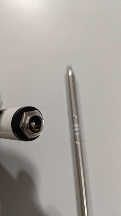 Ferro Soldar pontas T12 entrada DC 5.5x2.1mm