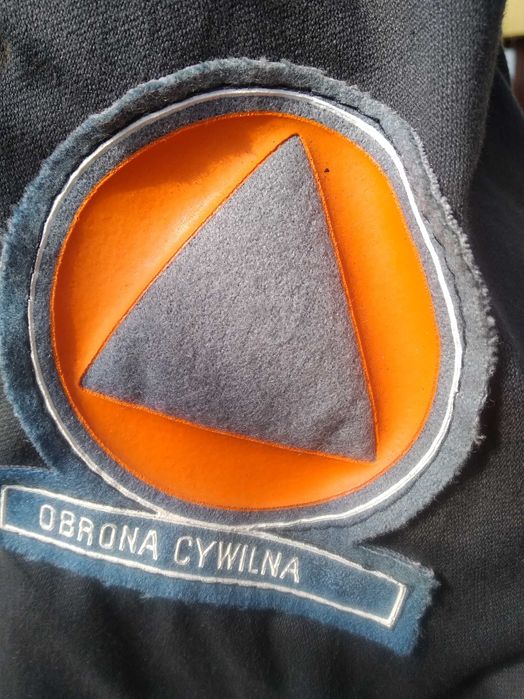 Zimowy strój roboczy 164/96 z logo obrony cywilnej