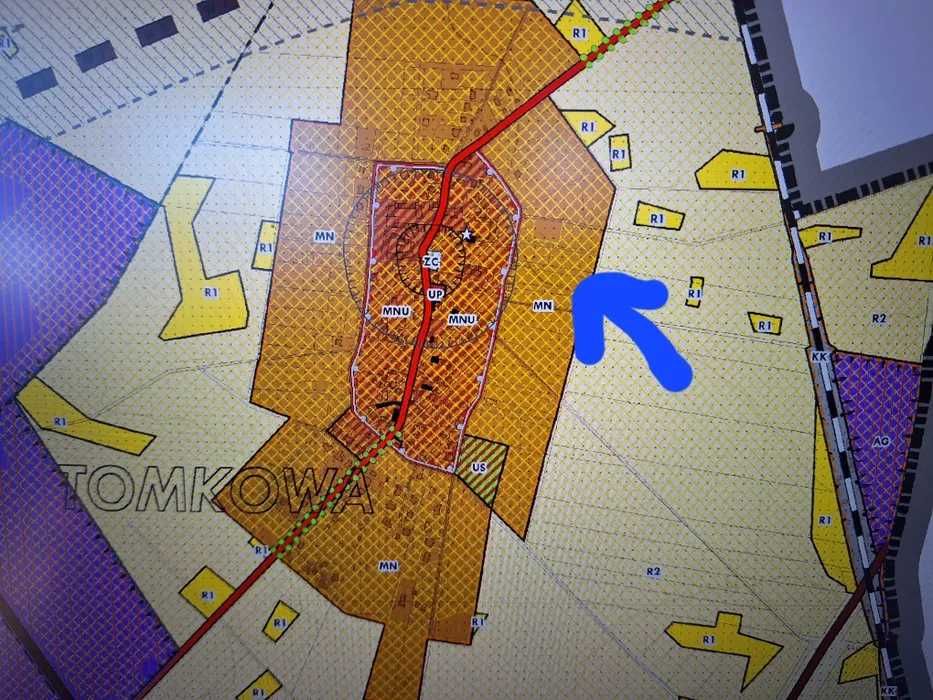 Działka budowlana 40arów 100zł m² , media w poblizu, MPZP ,bez pośredników - Więcej