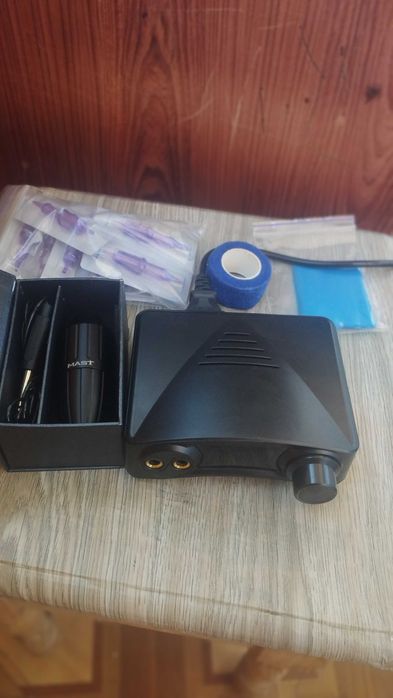 Машинка Mast Shuttle (тату та перманент) з блоком живлення