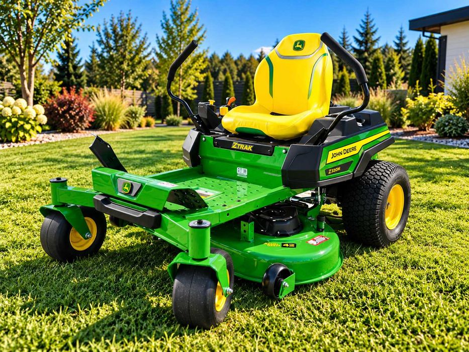 Traktorek kosiarka NOWY John Deere Z320M 2026 | Kawasaki 21,5KM | 107cm 42” | Zero Turn