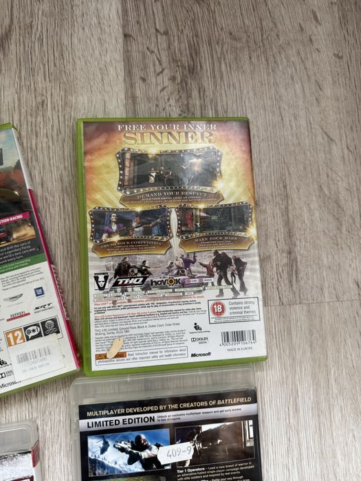 Диск PS3 XBOX 360 Forza Max Payne Saints Row Battlefield medal of honor
