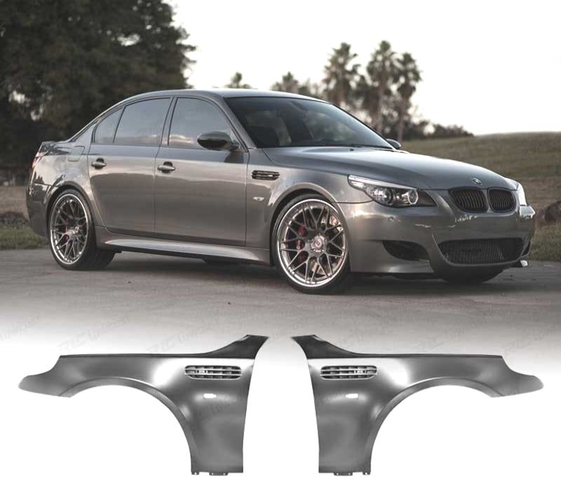 KIT DE 2 GUARDA-LAMAS BMW E60 E61 LOOK M5