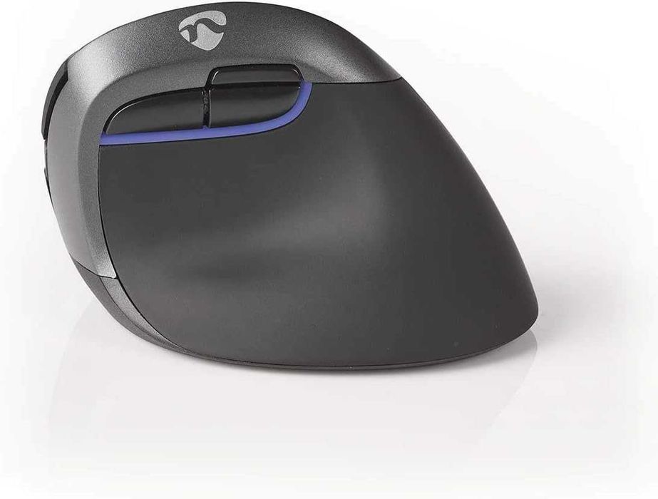 Rato novo Vertical Ergonómico nedis com 6 botões e 1600 dpi para uma experiência confortável e prática
