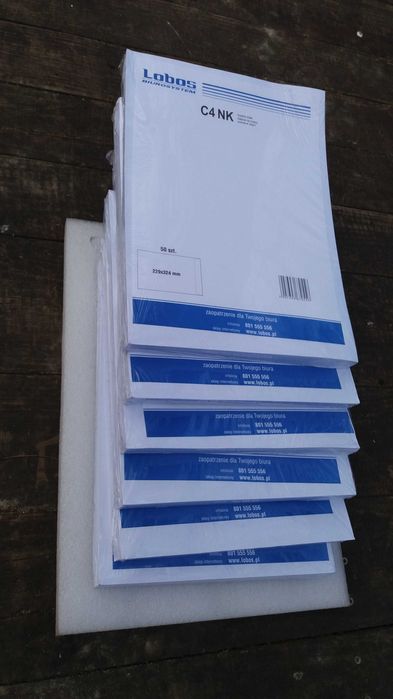 Koperty C4 NK białe 229x324mm 300 szt. (6x50szt.)