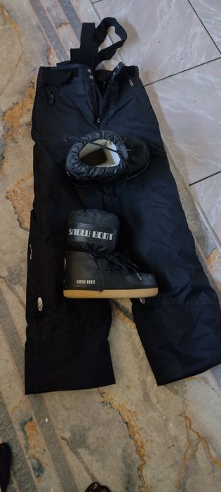 Spodnie narciarskie10lat +buty33